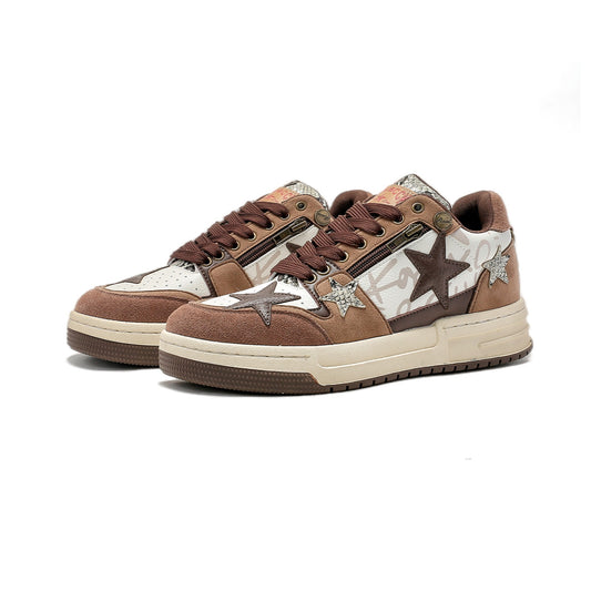 Brown Star Retro Men