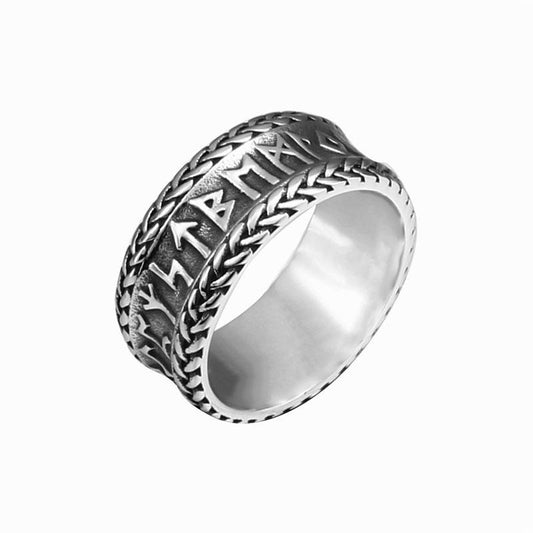 Vintage Viking  Titanium Steel Ring