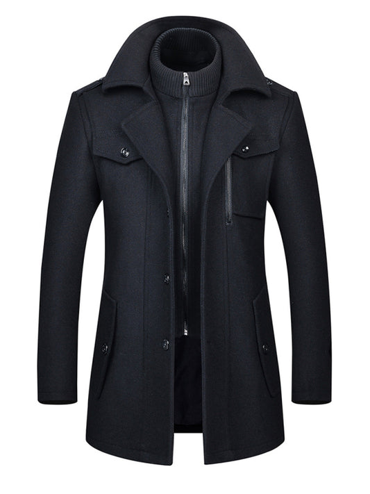 Men's collar coat
